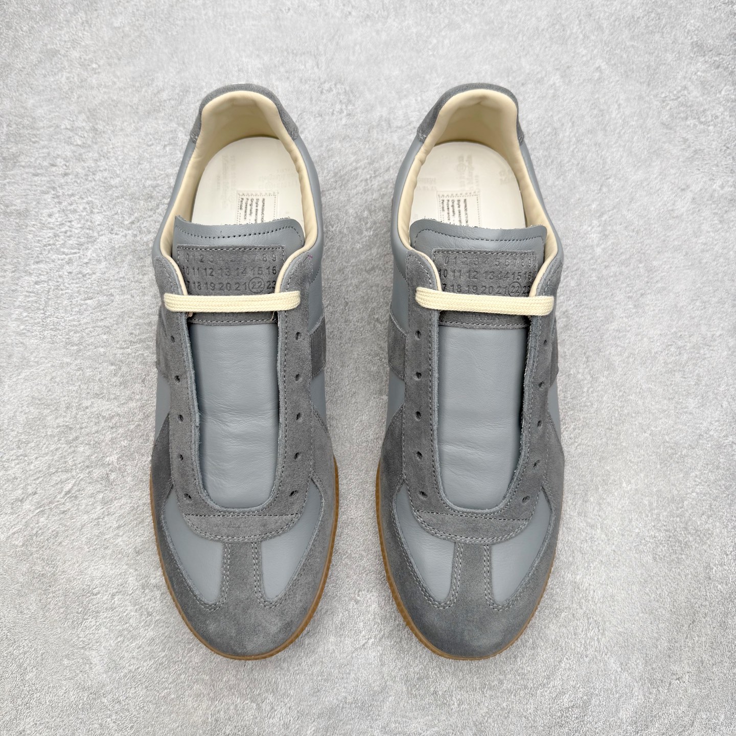＃GD广顶 Maison Margiela Calfskin Replica 马吉拉复古低帮时尚德训鞋 