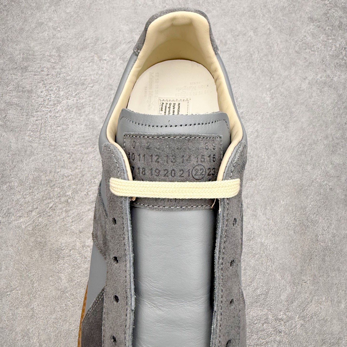 ＃GD广顶 Maison Margiela Calfskin Replica 马吉拉复古低帮时尚德训鞋 