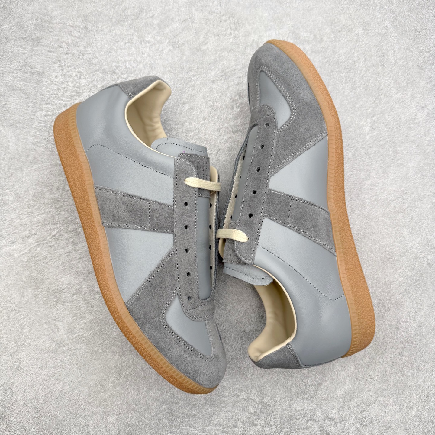＃GD广顶 Maison Margiela Calfskin Replica 马吉拉复古低帮时尚德训鞋 