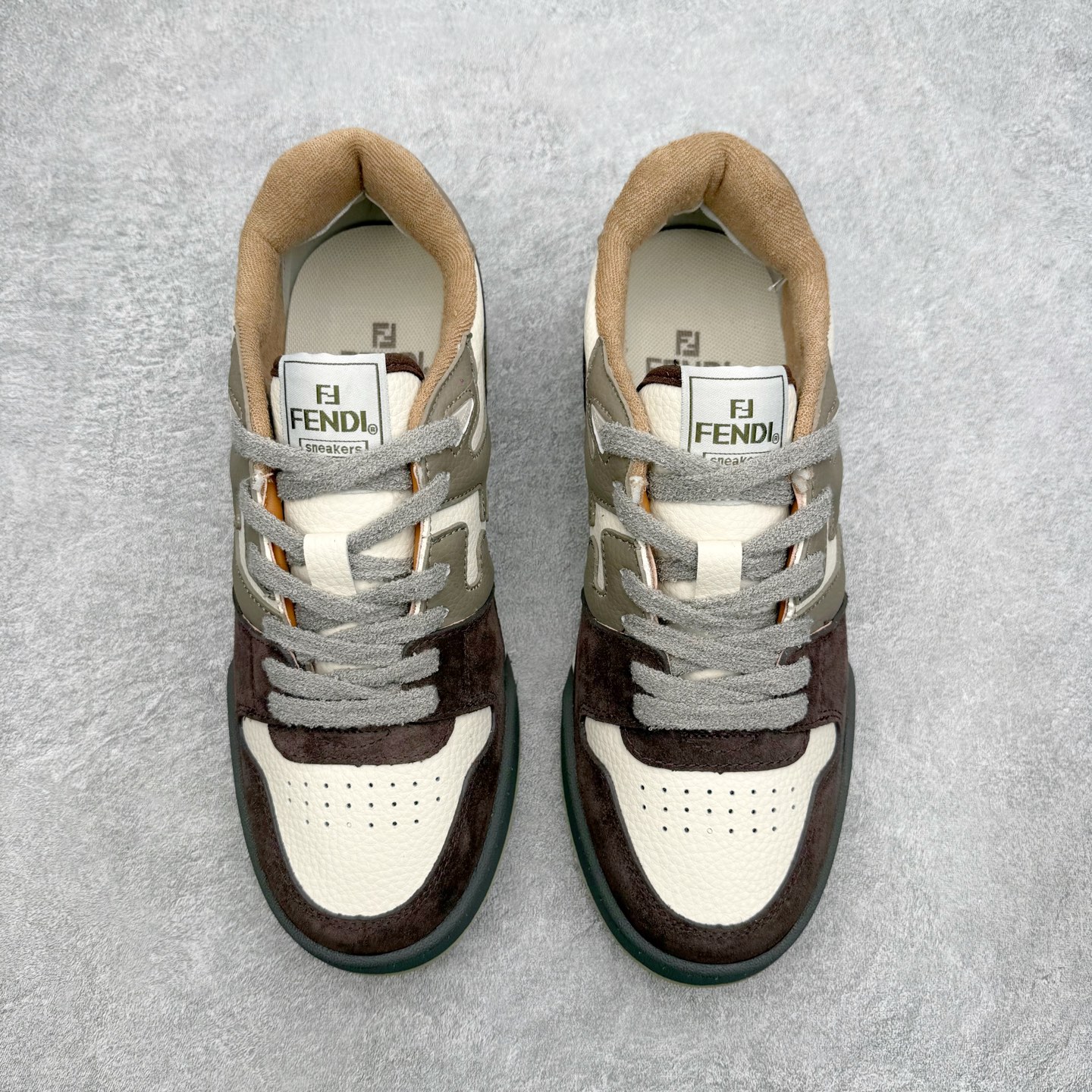 ＃TG FENDI 芬迪 Match sneaters低帮运动鞋 独家定制 选用优质材料，精细制作。经典