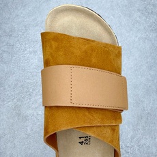 #GD广顶 Birkenstock Roma 勃肯绒面金属针扣软木底拖鞋 牛皮绒面革质地柔软 搭配可调节 #GD广顶 Birkenstock Roma 勃肯绒面金属针扣软木底拖鞋 牛皮绒面革质地柔软 搭配可调节