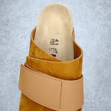 #GD广顶 Birkenstock Roma 勃肯绒面金属针扣软木底拖鞋 牛皮绒面革质地柔软 搭配可调节 #GD广顶 Birkenstock Roma 勃肯绒面金属针扣软木底拖鞋 牛皮绒面革质地柔软 搭配可调节