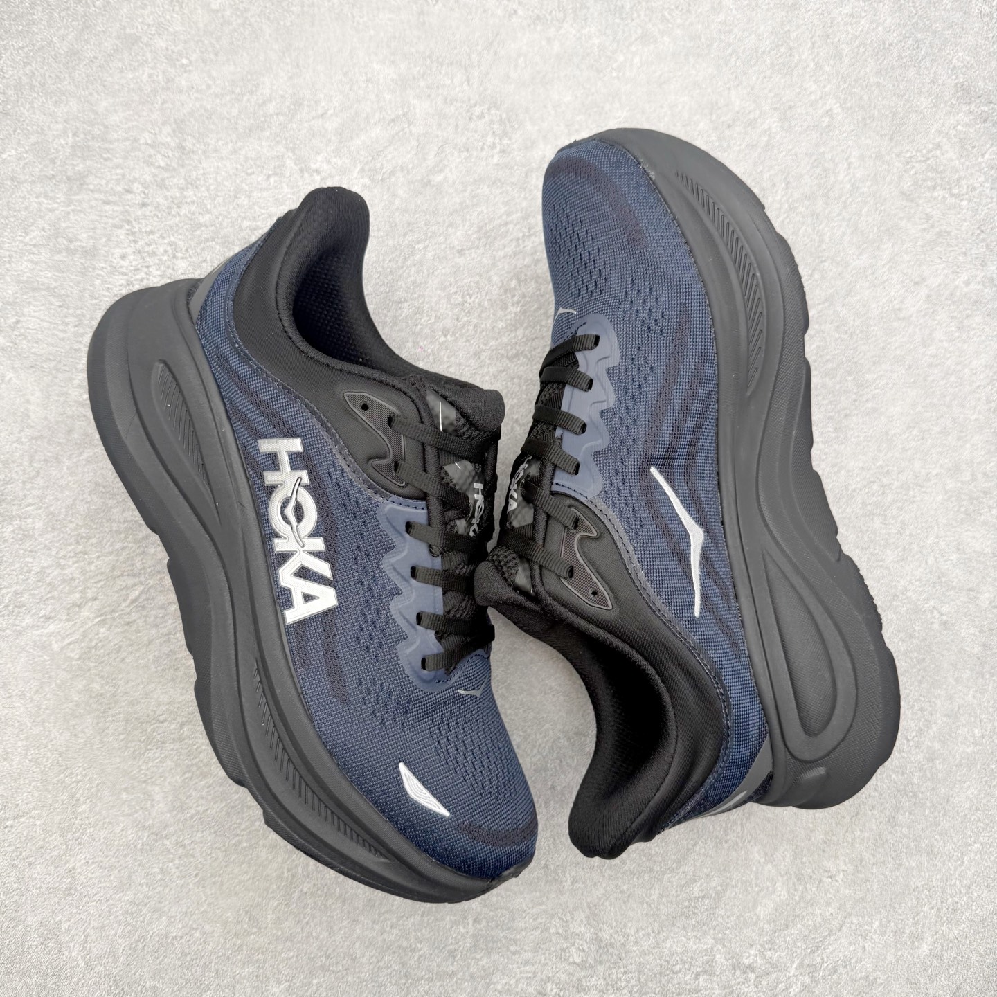 HOKA ONE ONE Bondi 9 WIDE 邦迪九代舒适防滑耐磨低帮休闲跑步鞋 HOKA ONE