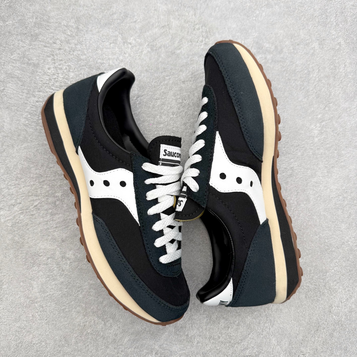 Saucony Trainer 80 舒适百搭星光启示防滑耐磨低帮生活休闲鞋男女同款 Saucony（索