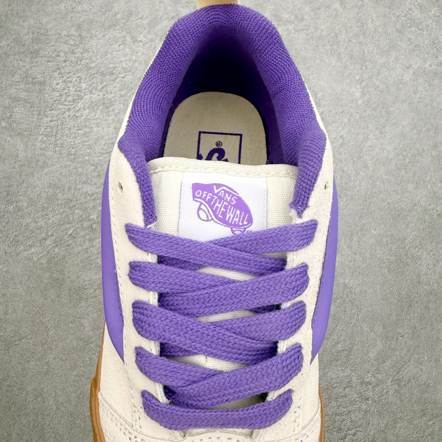 Vans Knu Skool GUM SILVER LINING 芋泥紫/灰紫色美式复古滑板休闲胖胖面包