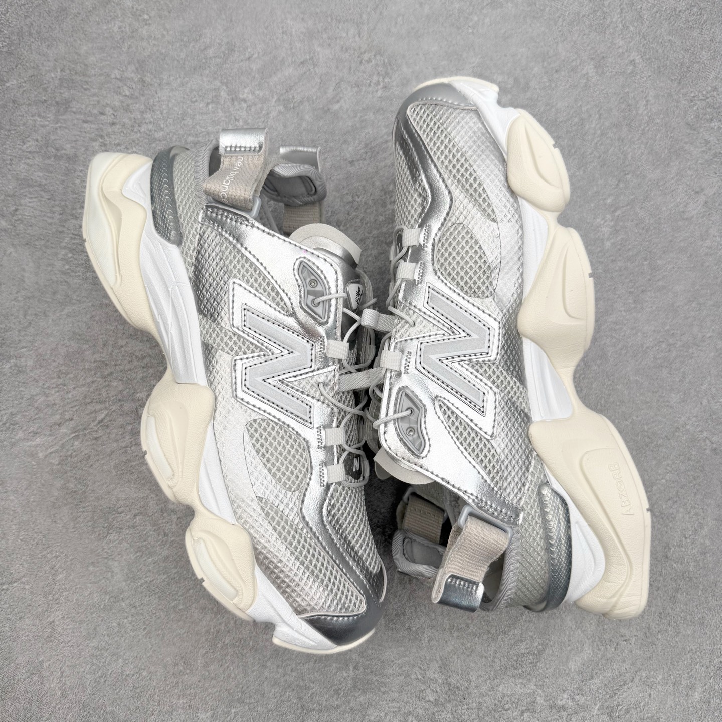 New Balance NB9060 Summer Raincloud 穆勒半拖凉鞋舒适贴合支撑生活休闲