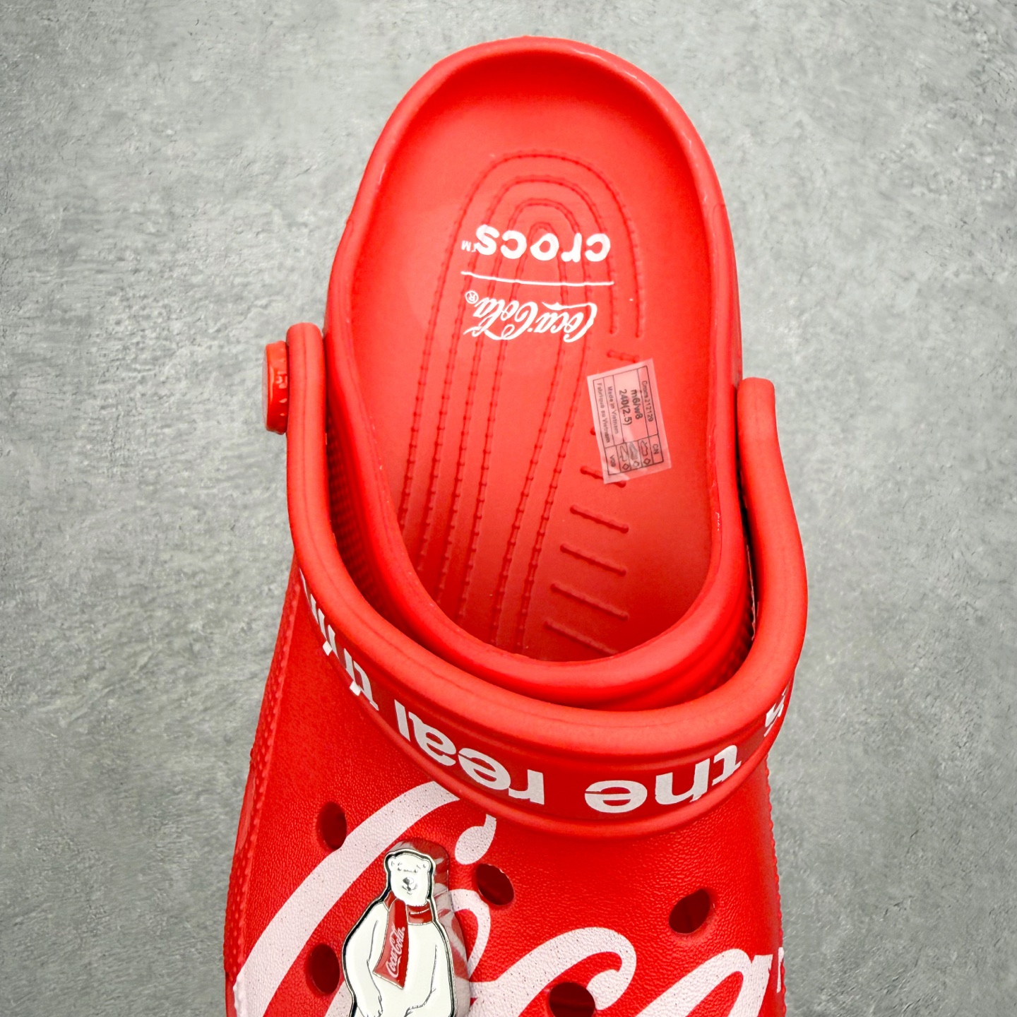 ＃DG莞产 Crocs卡骆驰 × Coca-Cola/可口可乐联名经典复古休闲外穿透气洞洞鞋 超强Lit