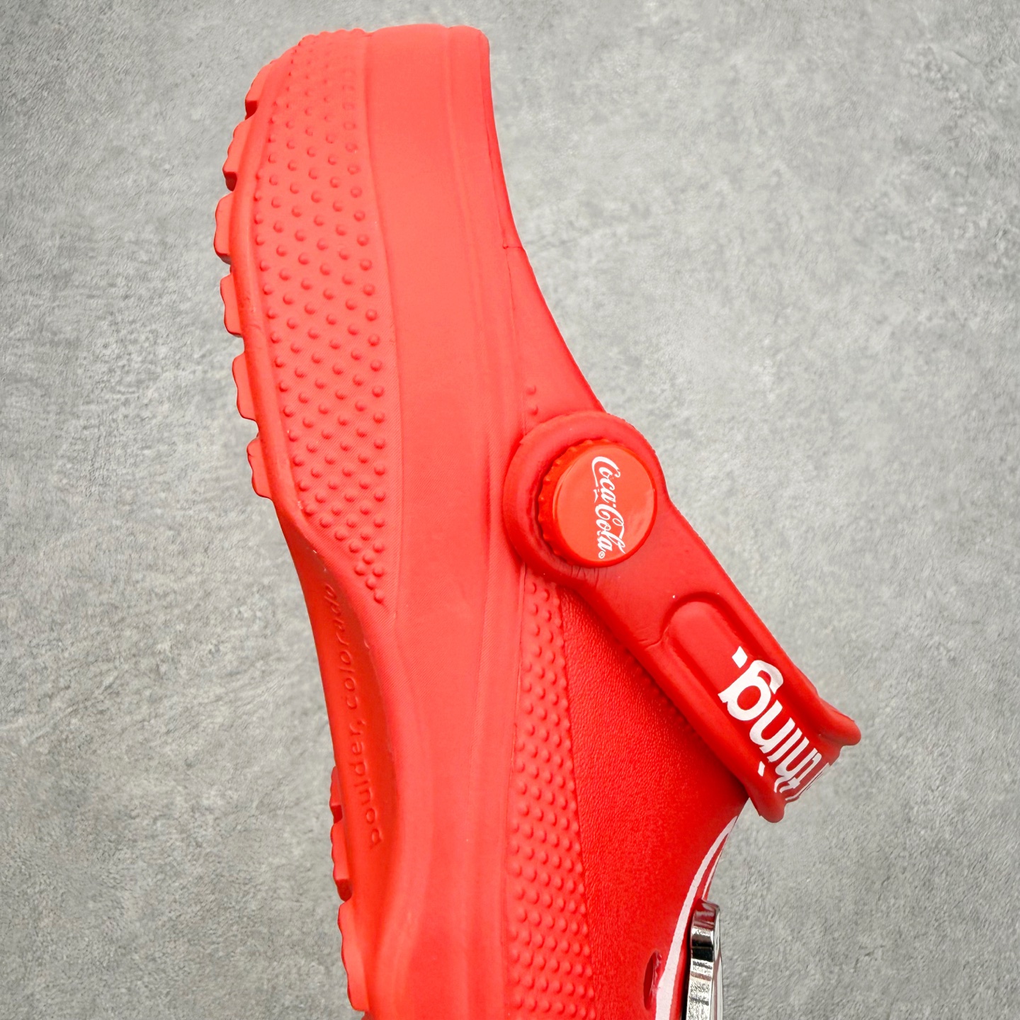 ＃DG莞产 Crocs卡骆驰 × Coca-Cola/可口可乐联名经典复古休闲外穿透气洞洞鞋 超强Lit