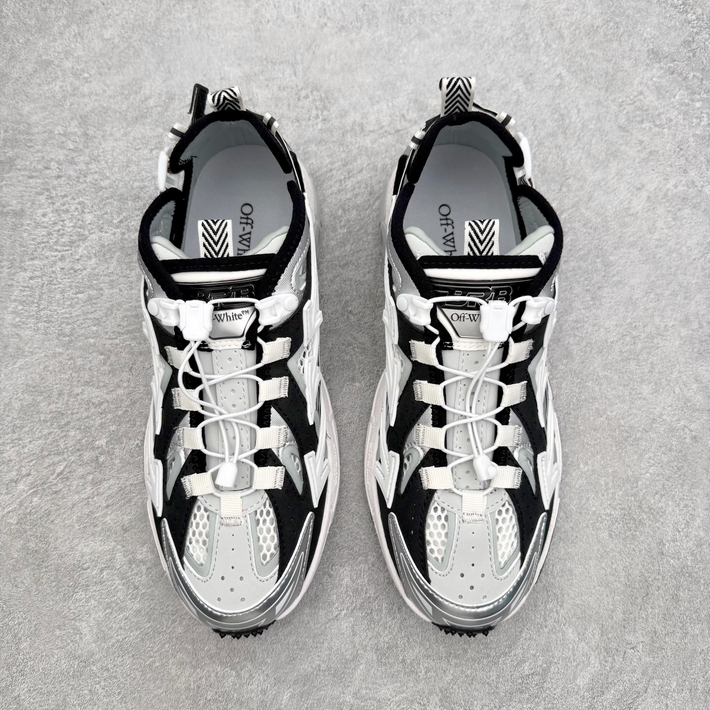＃KX Off-White 2024年OW最新款跑鞋 #百分百原盒正确版 原楦原纸板数据开发 4层分离大