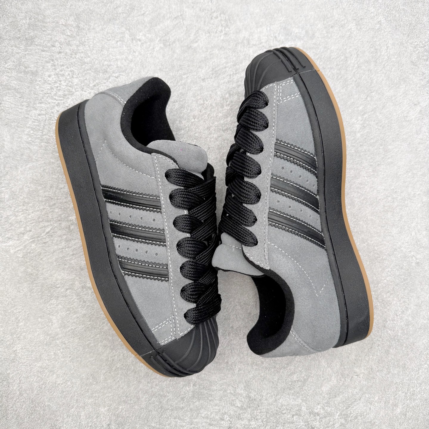 AD Originals Superstar ST 经典复古贝壳头厚底板鞋 KI4208 独家控货 平台