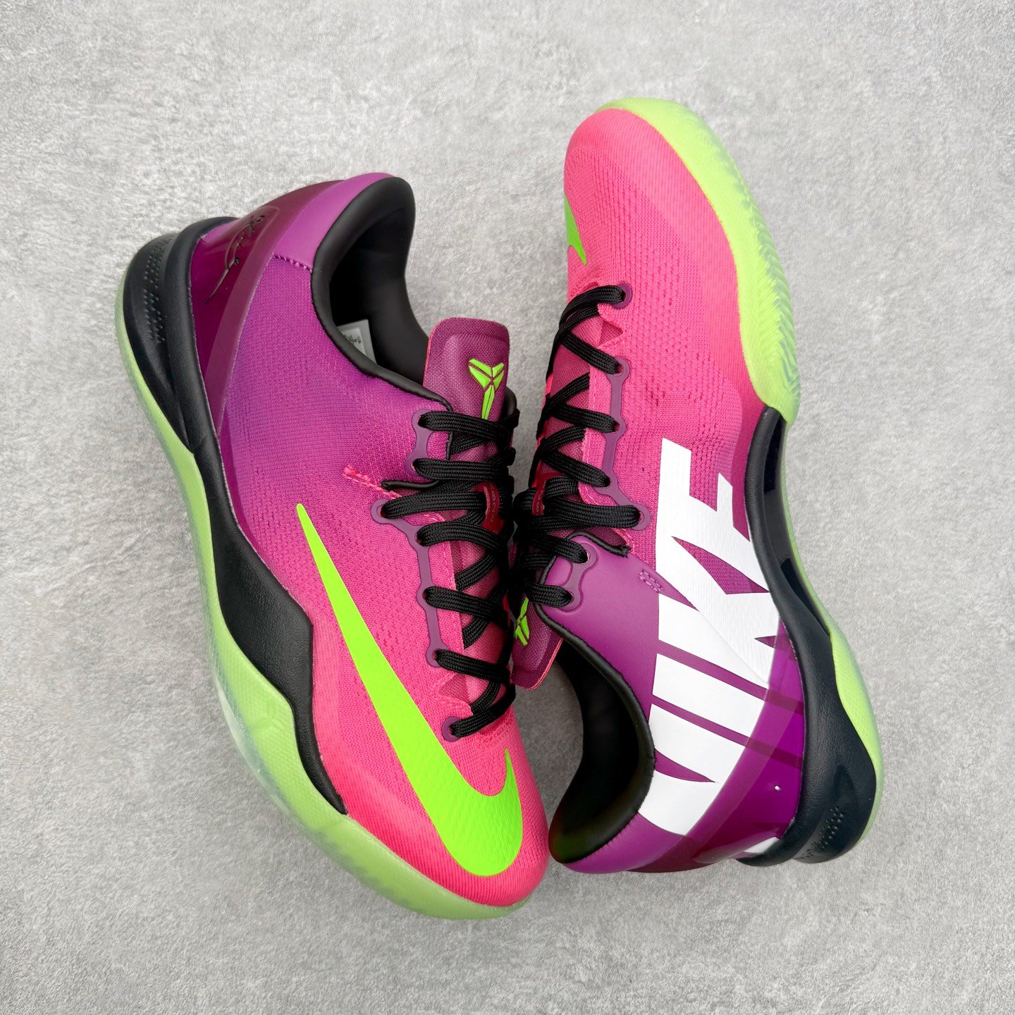 ＃S2纯原 NK Zoom Kobe Ⅷ System 科比8代复刻实战运动低帮文化篮球鞋 刺客粉 IO