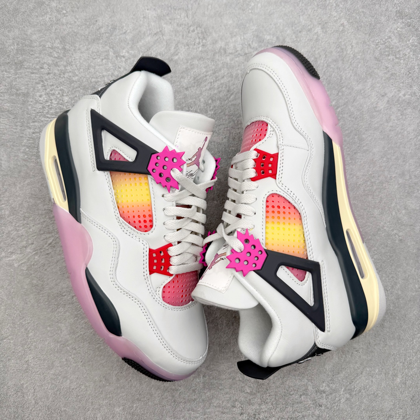 #K版纯原 Air Jordan AJ4 “Comic”漫画白粉 货号:IO2362-100 全套原纸板 #K版纯原 Air Jordan AJ4 “Comic”漫画白粉 货号:IO2362-100 全套原纸板