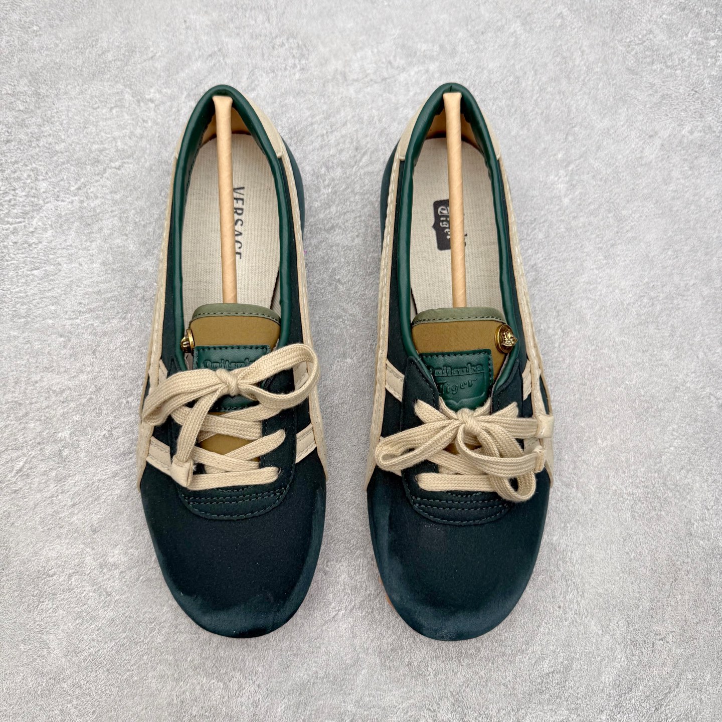 ＃C版纯原 VERSACE × Onitsuka Tiger 范思哲联名款 Tai-Chi Sakura