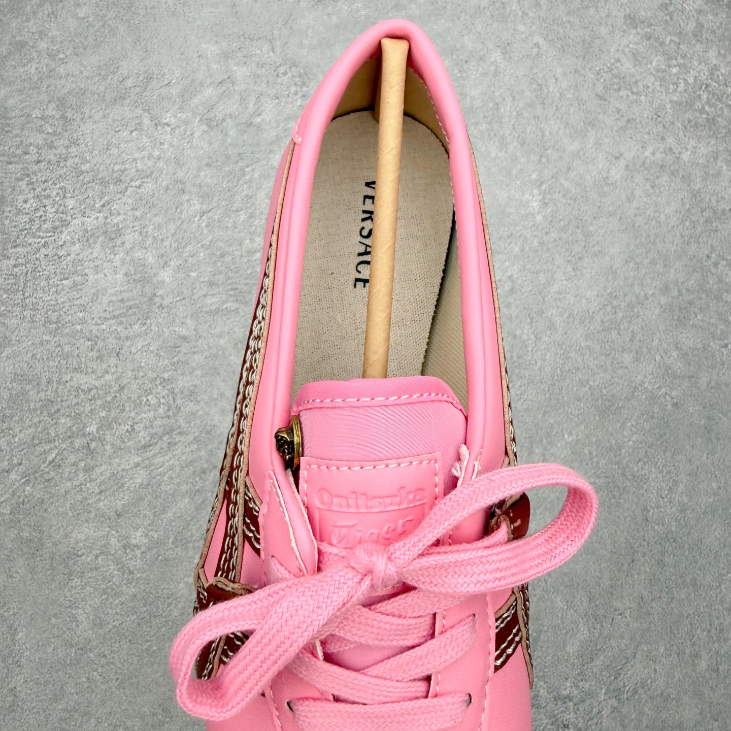 ＃C版纯原 VERSACE × Onitsuka Tiger 范思哲联名款 Tai-Chi Sakura
