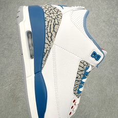 #K版纯原 Air Jordan AJ3 Retro 奇才白蓝2026 IF4396-104 原楦原纸板 #K版纯原 Air Jordan AJ3 Retro 奇才白蓝2026 IF4396-104 原楦原纸板