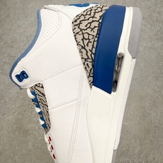 #K版纯原 Air Jordan AJ3 Retro 奇才白蓝2026 IF4396-104 原楦原纸板 #K版纯原 Air Jordan AJ3 Retro 奇才白蓝2026 IF4396-104 原楦原纸板