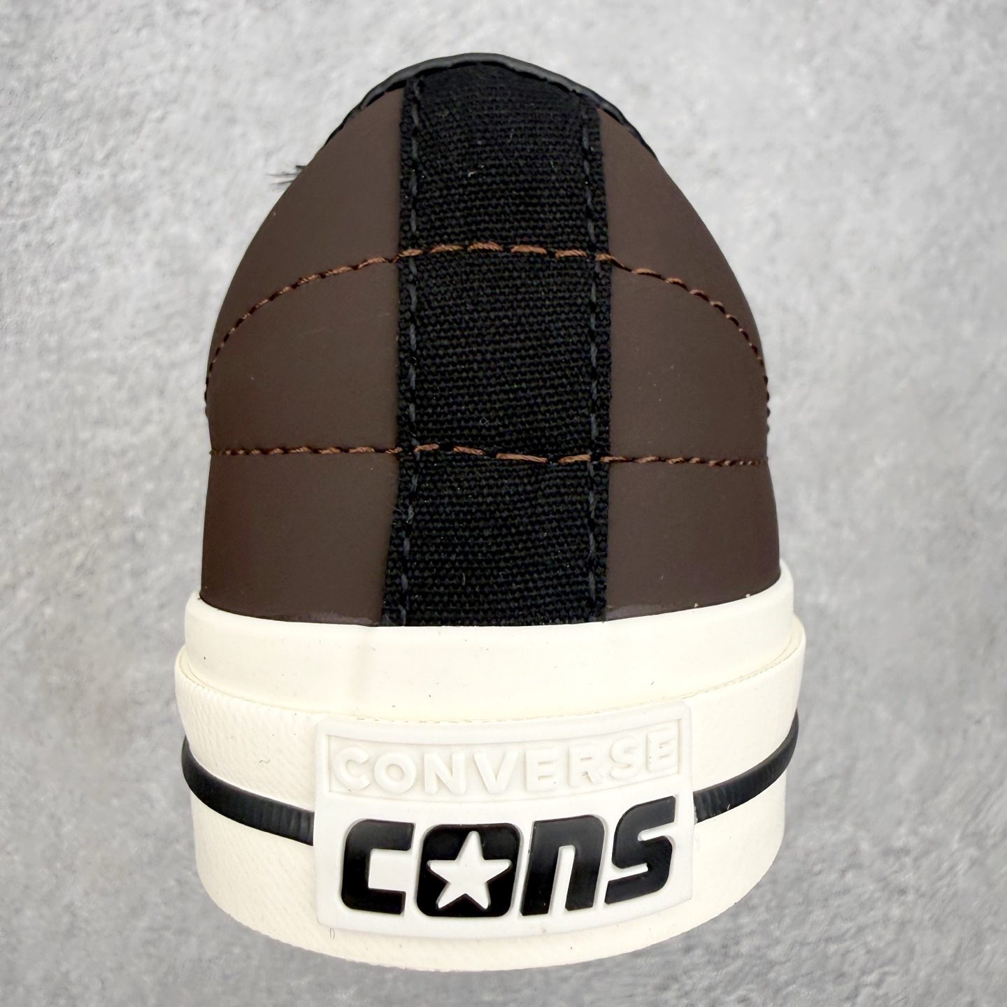Converse One Star Pro 咖啡棕匡威木村一星复古休闲硫化板鞋哑光咖啡棕皮革鞋面 细腻耐