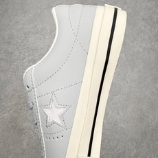 Converse One Star Pro 雾灰蓝匡威木村一星复古休闲硫化板鞋柔和雾灰蓝皮革鞋面 质感细 Converse One Star Pro 雾灰蓝匡威木村一星复古休闲硫化板鞋柔和雾灰蓝皮革鞋面 质感细