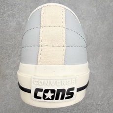 Converse One Star Pro 雾灰蓝匡威木村一星复古休闲硫化板鞋柔和雾灰蓝皮革鞋面 质感细 Converse One Star Pro 雾灰蓝匡威木村一星复古休闲硫化板鞋柔和雾灰蓝皮革鞋面 质感细