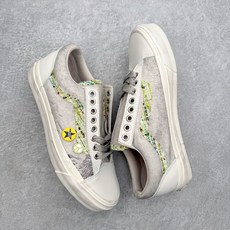 Vans Premium Old Skool 36 Souvenir 小香风复古水洗做旧彩色织带徽章休闲 Vans Premium Old Skool 36 Souvenir 小香风复古水洗做旧彩色织带徽章休闲