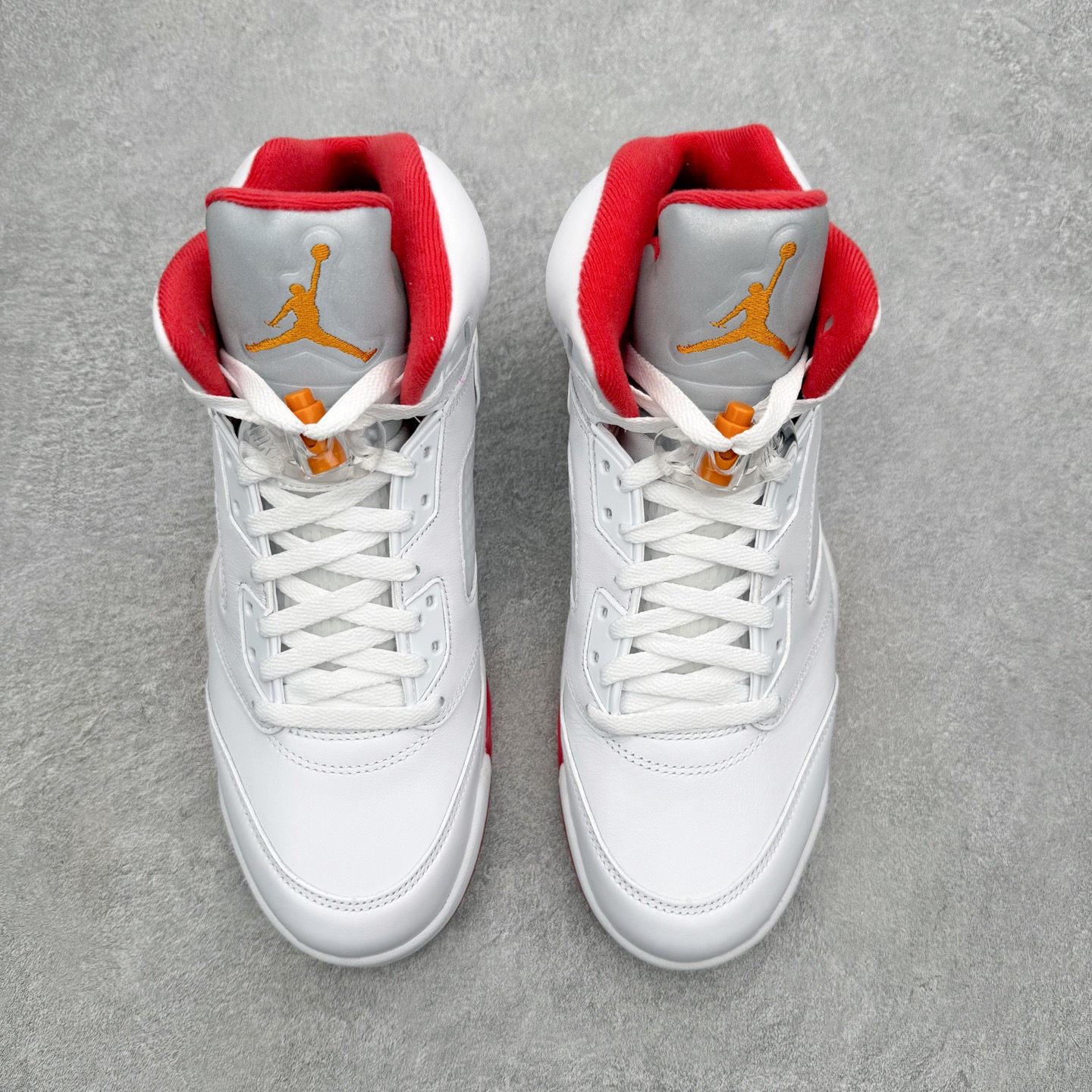 ＃OG纯原 Air Jordan AJ5 OG 白红 IV5678-102 SZ原厂全套原楦原纸板磨具开