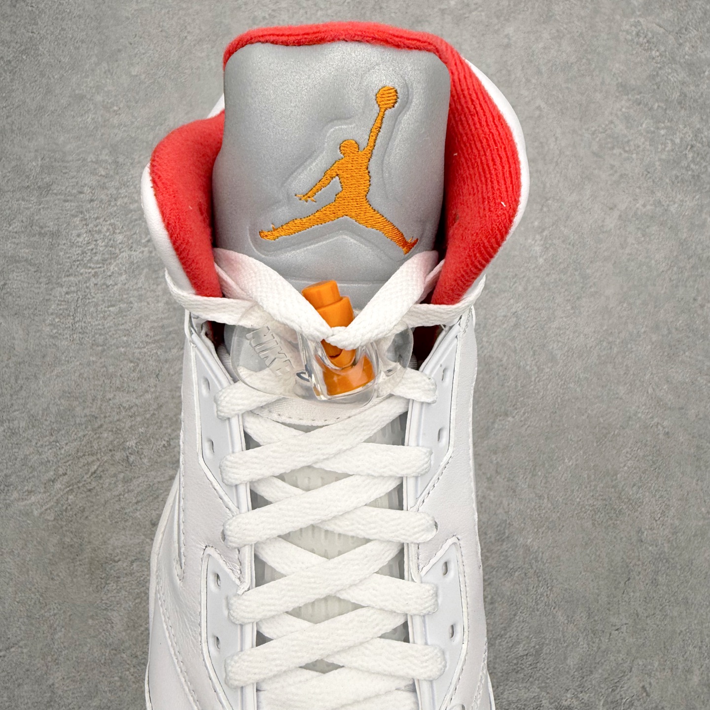 ＃OG纯原 Air Jordan AJ5 OG 白红 IV5678-102 SZ原厂全套原楦原纸板磨具开