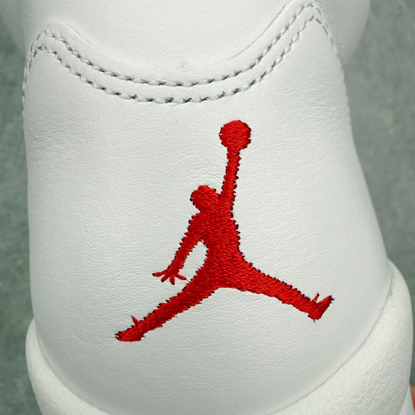 ＃OG纯原 Air Jordan AJ5 OG 白红 IV5678-102 SZ原厂全套原楦原纸板磨具开