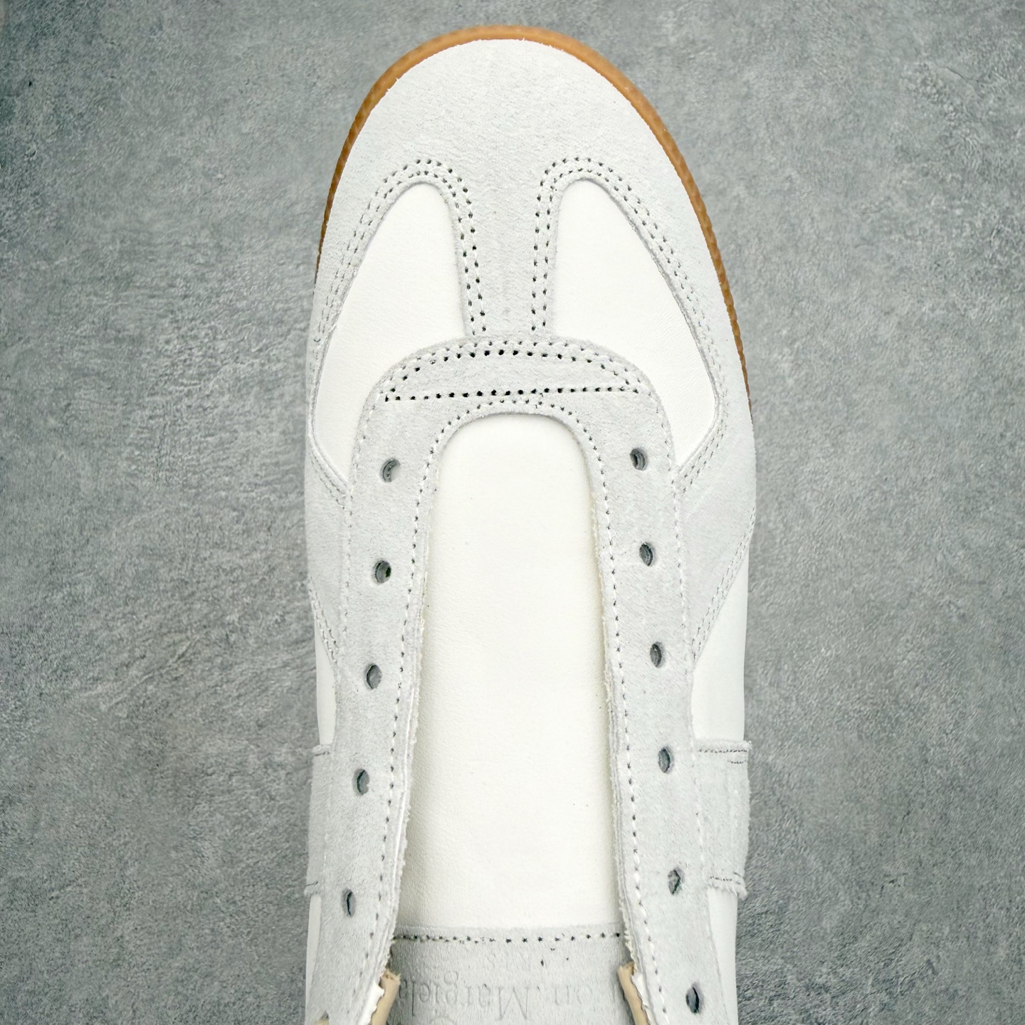 ＃纯原 Maison Margiela Calfskin Replica 马吉拉复古低帮时尚德训鞋 上万