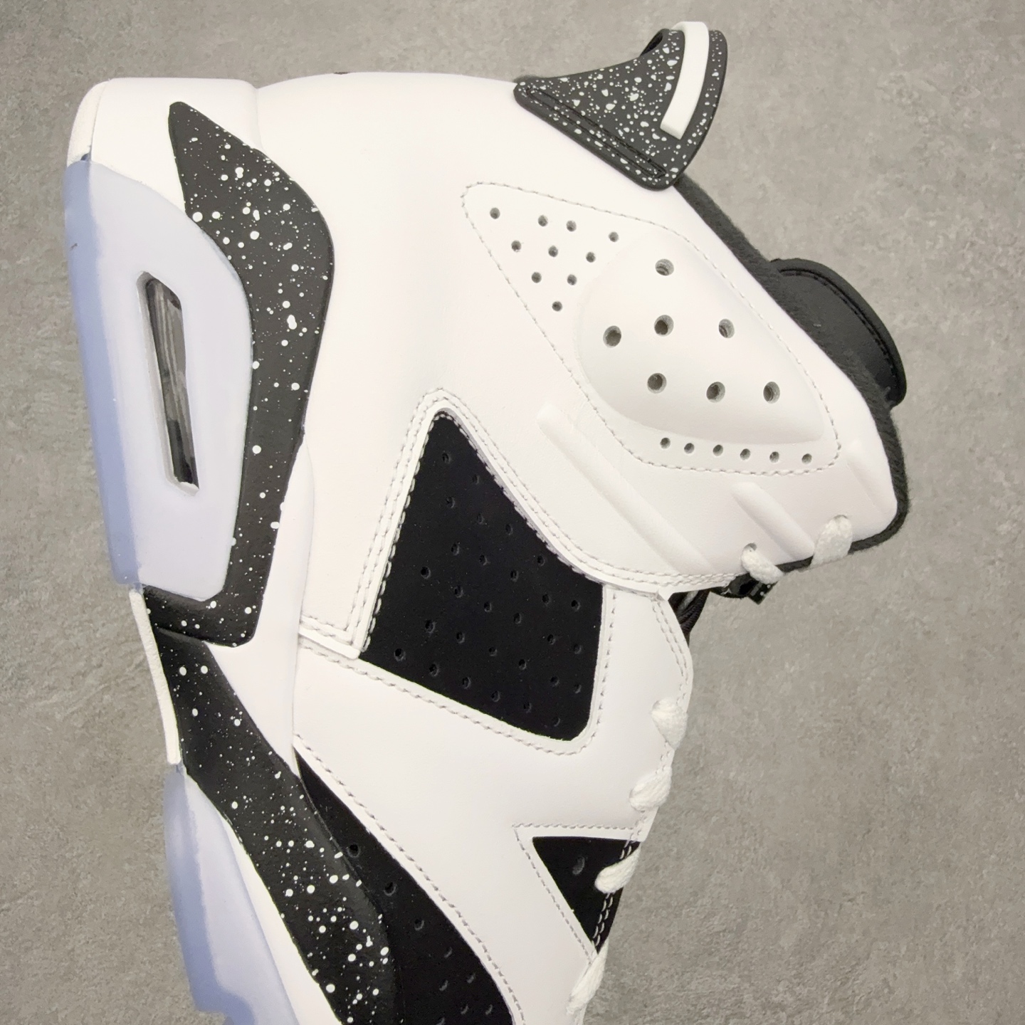 Air Jordan AJ6 Retro 奥利奥黑白 CT8529-108 原楦原纸板开发 采购原厂皮料