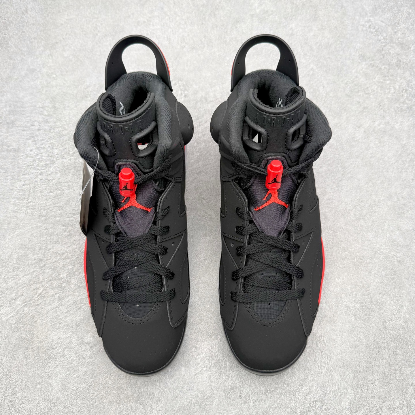 Air Jordan AJ6 Retro 黑红2025 CT8529-001 原楦原纸板开发 采购原厂皮