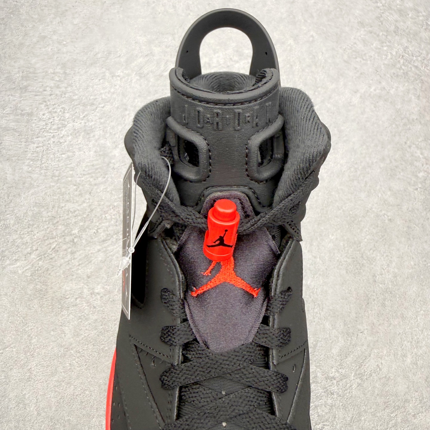 Air Jordan AJ6 Retro 黑红2025 CT8529-001 原楦原纸板开发 采购原厂皮