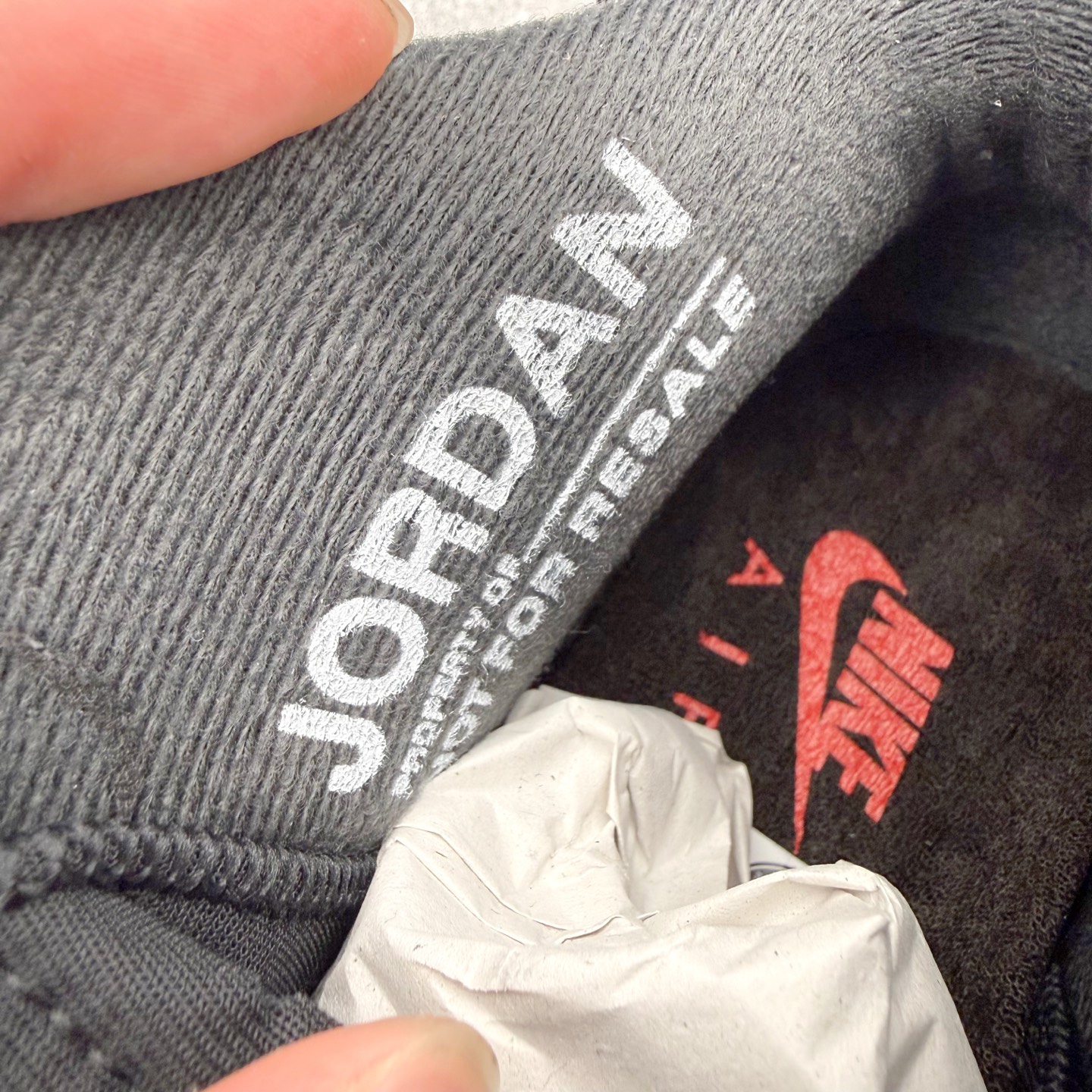 Air Jordan AJ6 Retro 黑红2025 CT8529-001 原楦原纸板开发 采购原厂皮