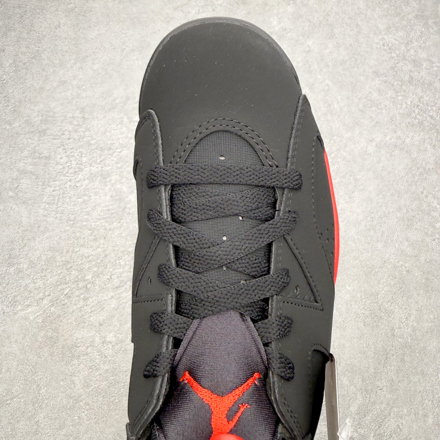 Air Jordan AJ6 Retro 黑红2025 CT8529-001 原楦原纸板开发 采购原厂皮