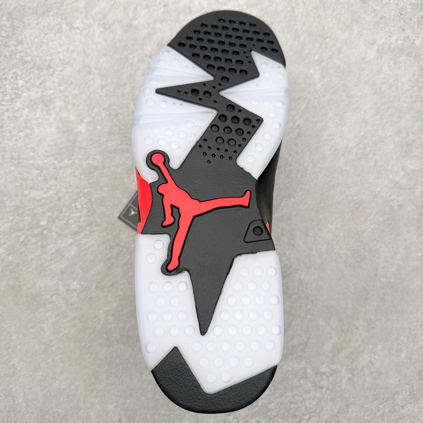 Air Jordan AJ6 Retro 黑红2025 CT8529-001 原楦原纸板开发 采购原厂皮