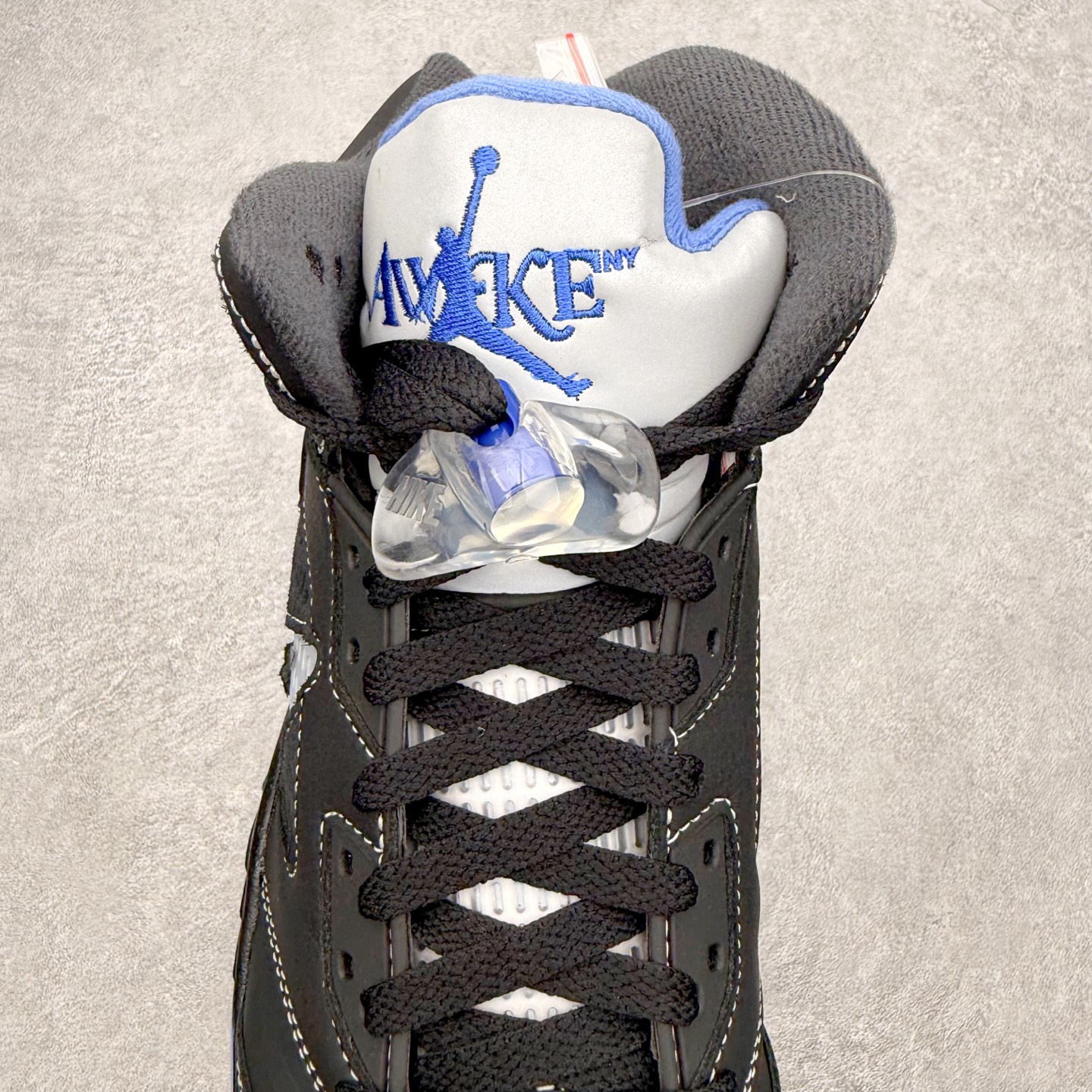 Awake NY x Air Jordan AJ5 联名黑蓝 DV4982-004 圈内顶级系列 恪守真