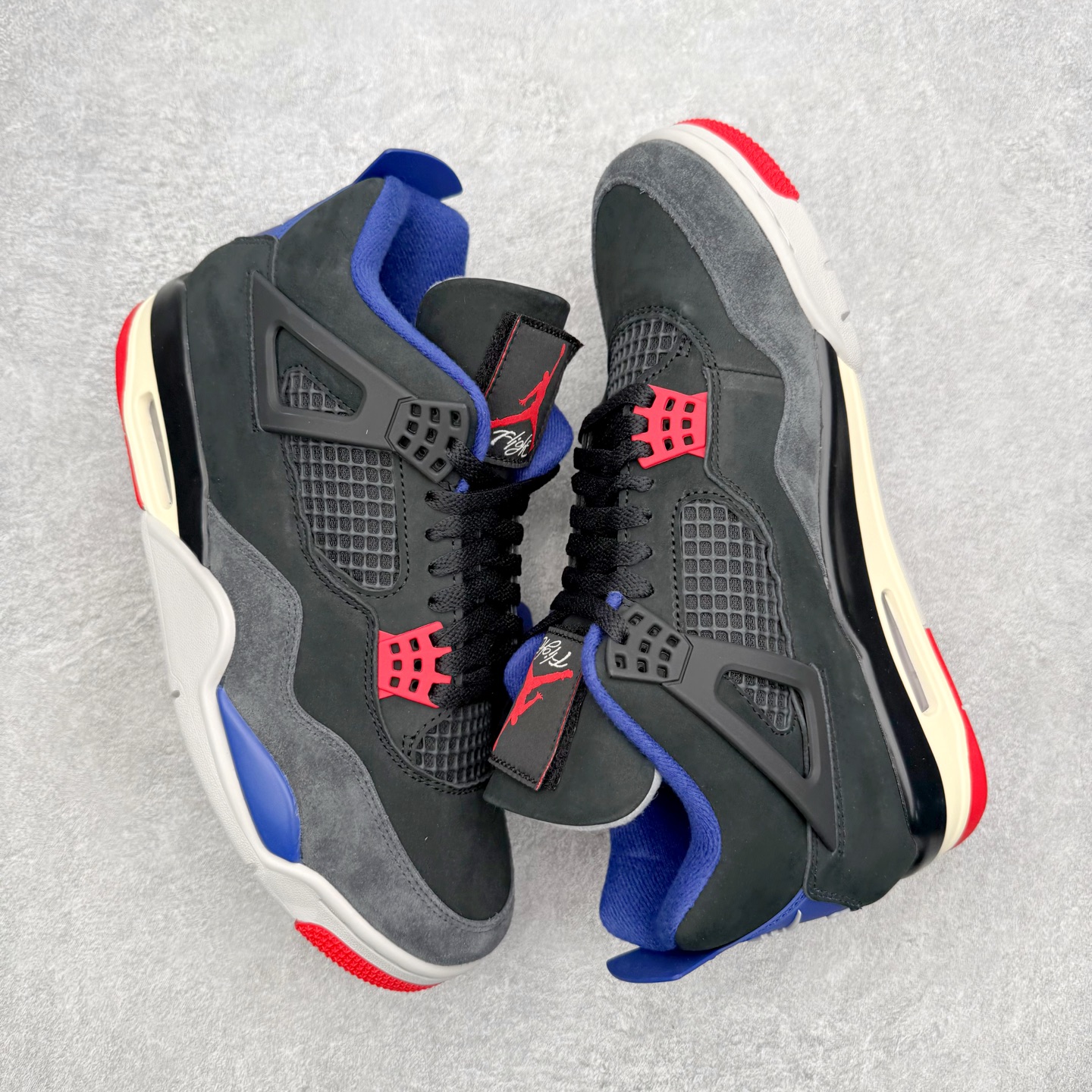 Air Jordan AJ4 Rare Air Laser 黑蓝红 FV5029-003 第一梯队最新批