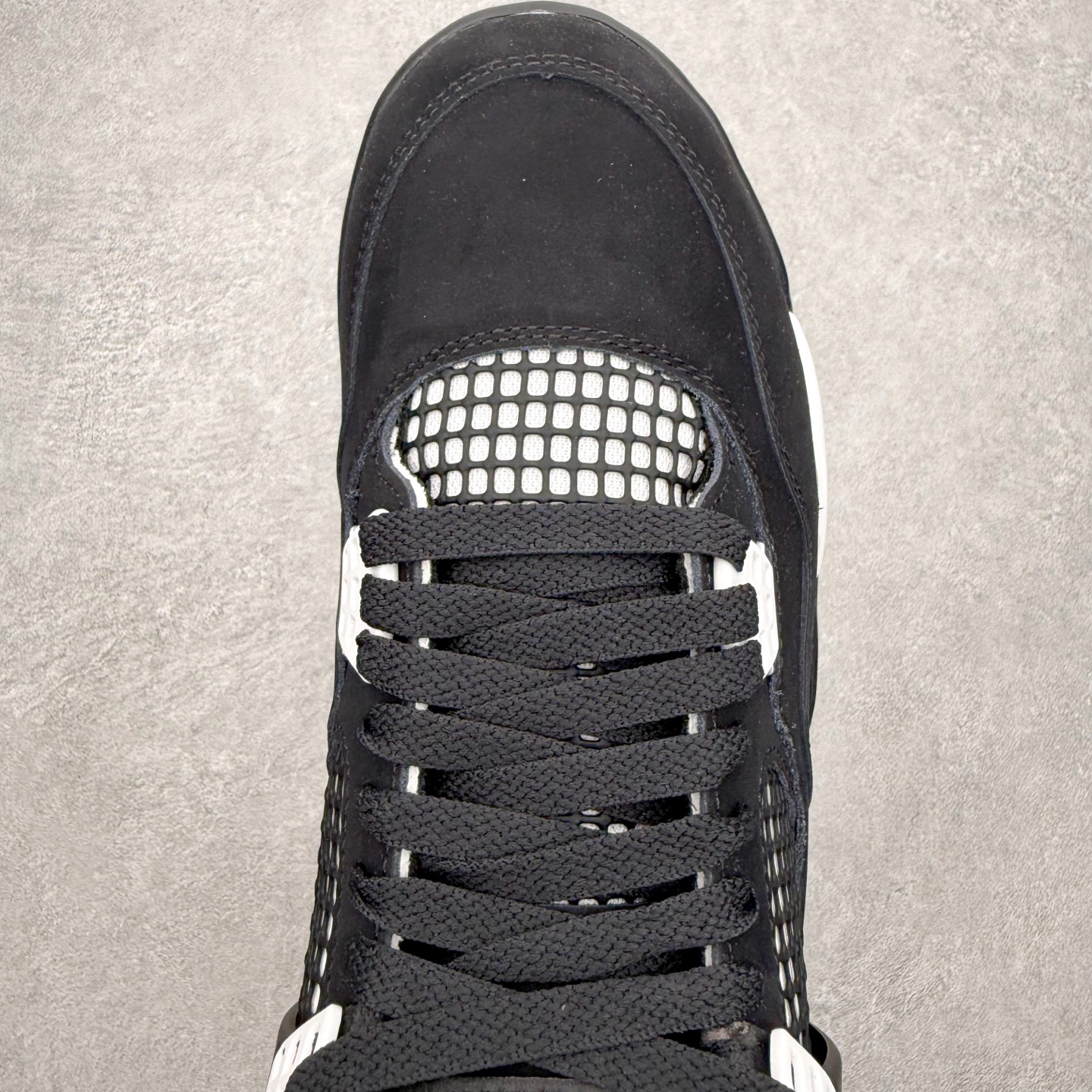 Air Jordan AJ4 Retro 黑白雷公 FQ8138-001 第一梯队最新批次 细节多次校对