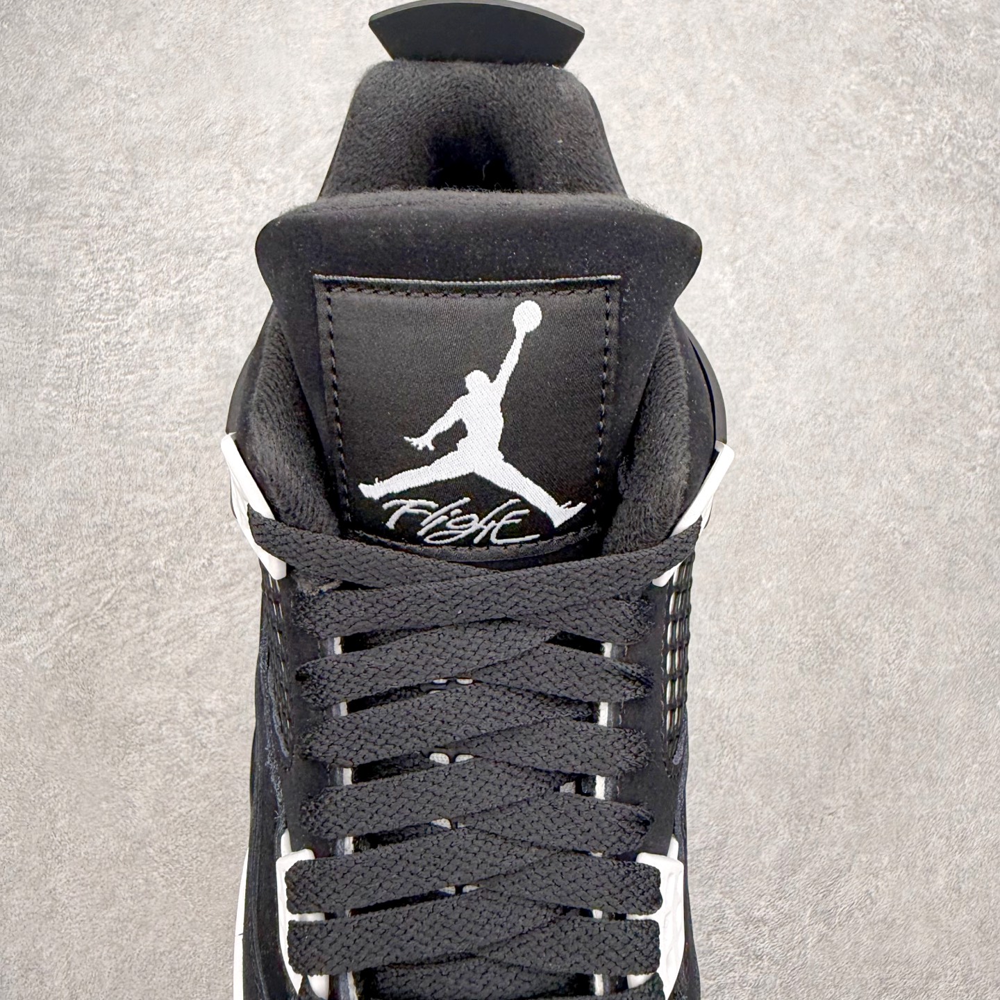 Air Jordan AJ4 Retro 黑白雷公 FQ8138-001 第一梯队最新批次 细节多次校对
