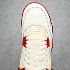 Nigel Sylvester x Jordan Air Jordan AJ4 联名白砖红 IQ8055 Nigel Sylvester x Jordan Air Jordan AJ4 联名白砖红 IQ8055