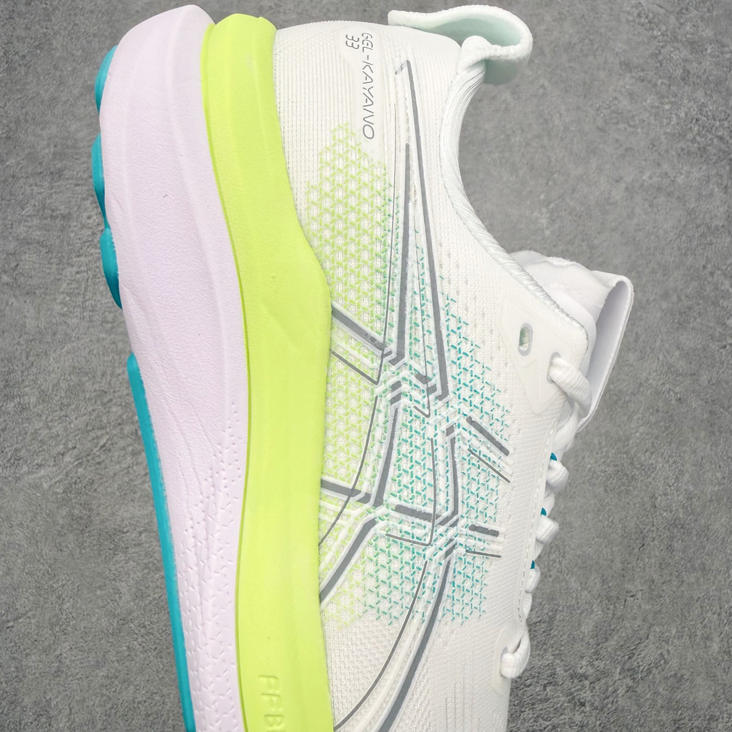 Asics GEL-Kayano 33 亚瑟士33代 原盒公司级 运动休闲网面透气跑步鞋 原档案据数开发楦型纸版 单丝纤