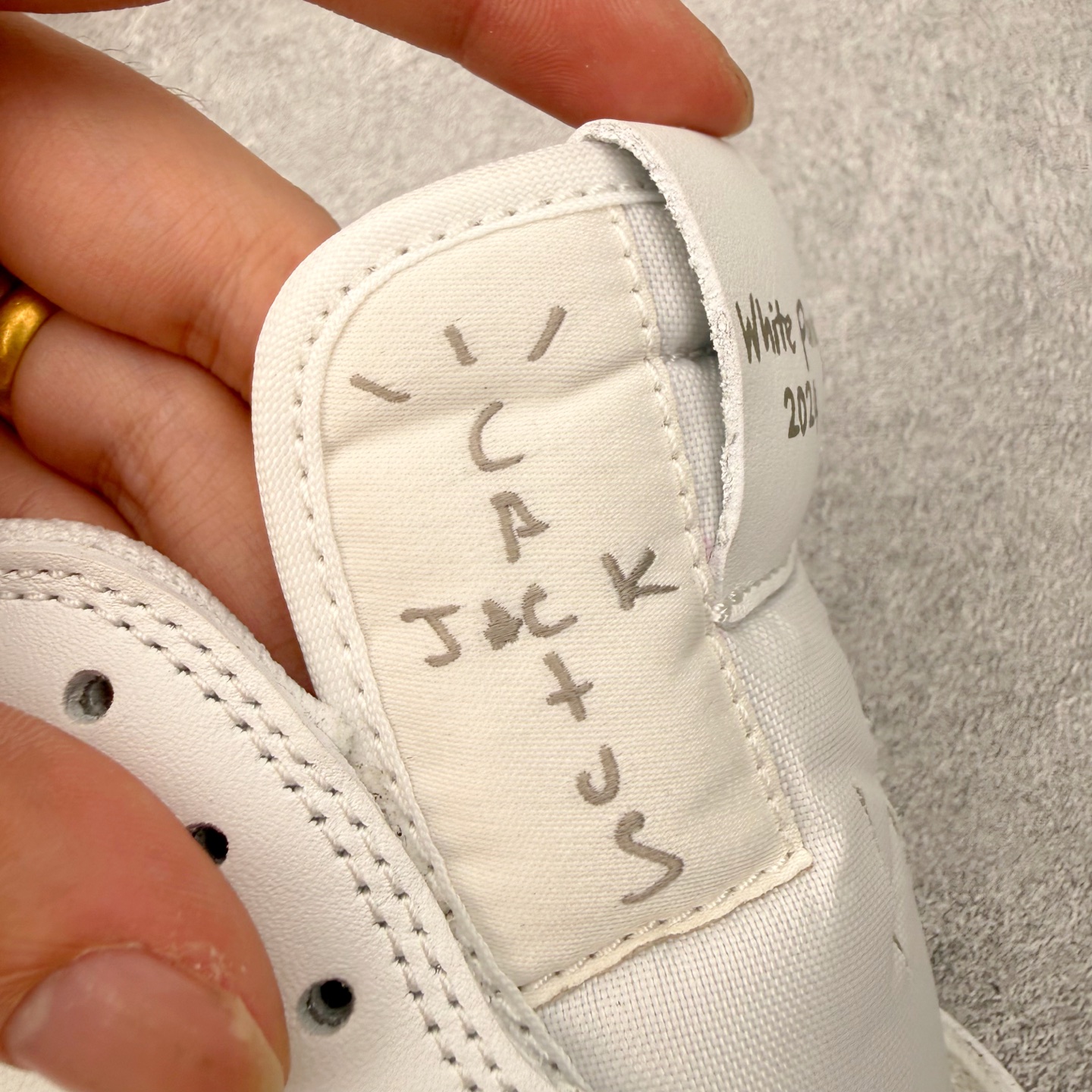 ＃RN纯原 Travis Scott x Air Jordan AJ1 Low OG SP TS联名倒钩低帮 圈内顶级倒
