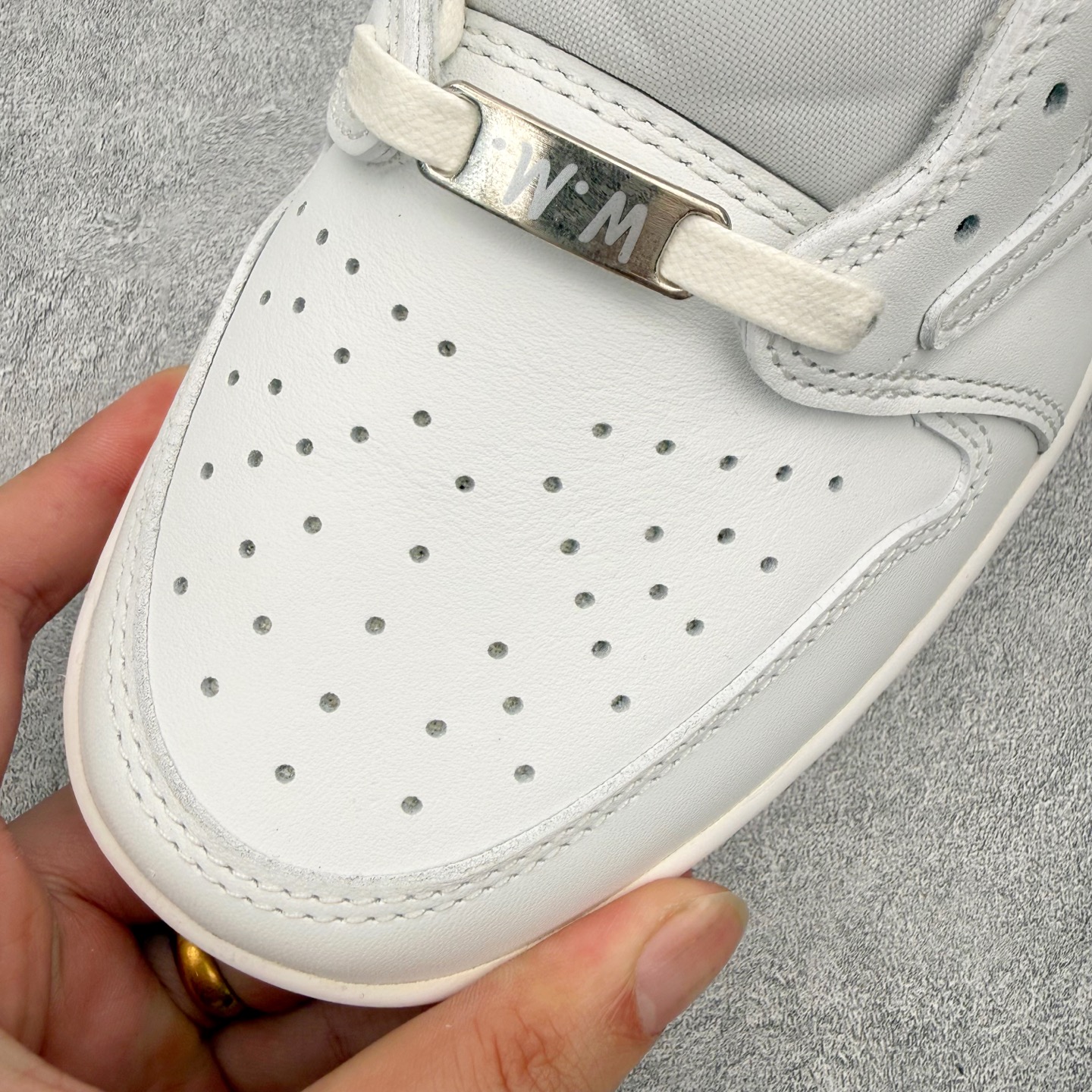 ＃RN纯原 Travis Scott x Air Jordan AJ1 Low OG SP TS联名倒钩低帮 圈内顶级倒