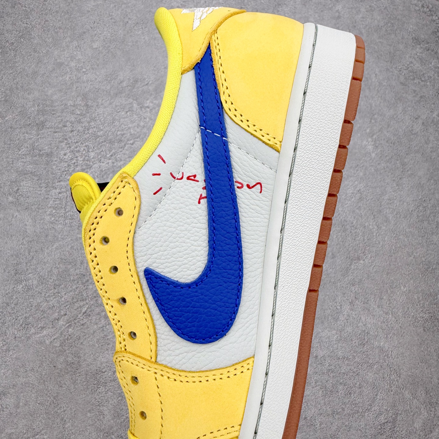 ＃RN纯原 Travis Scott x Air Jordan AJ1 Low OG SP TS联名倒钩低帮 圈内顶级倒