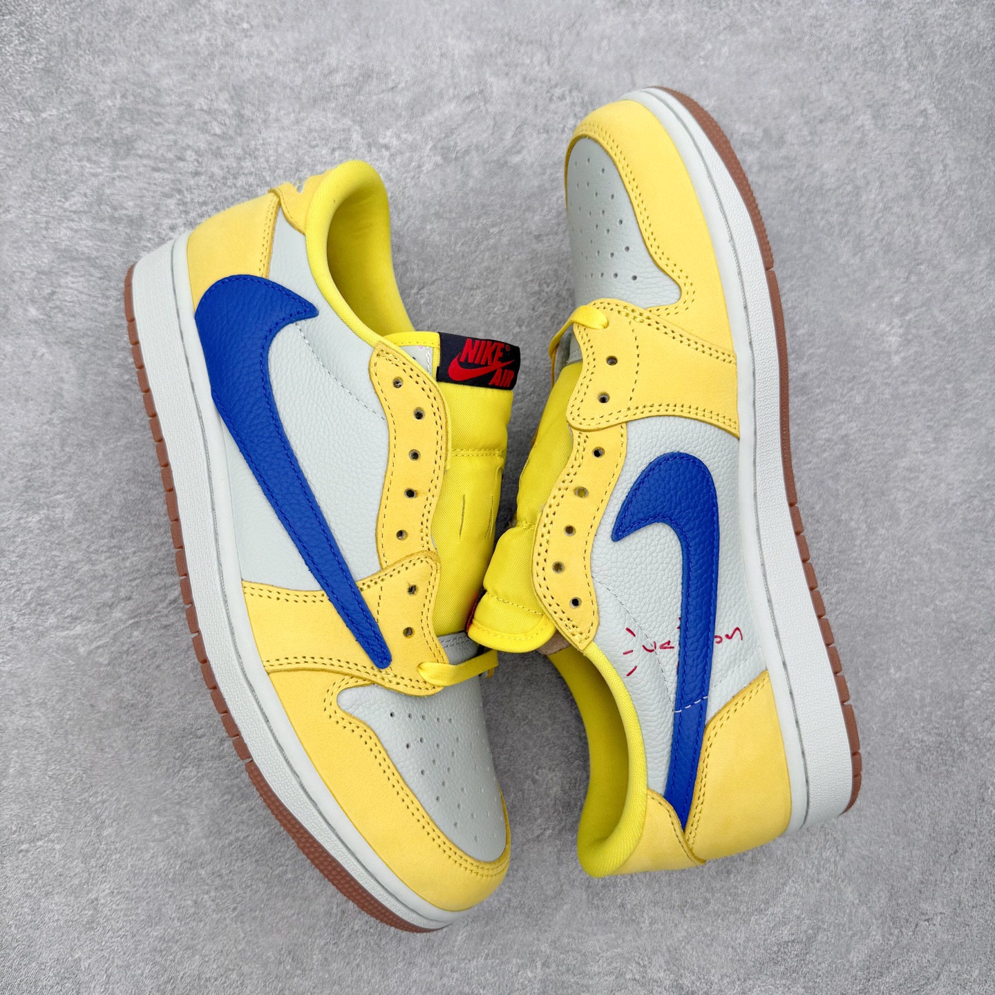 ＃RN纯原 Travis Scott x Air Jordan AJ1 Low OG SP TS联名倒钩低帮 圈内顶级倒