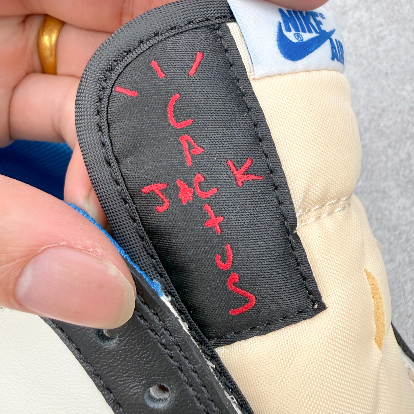 ＃RN纯原 Travis Scott x Air Jordan AJ1 Low OG SP TS联名倒钩低帮 圈内顶级倒