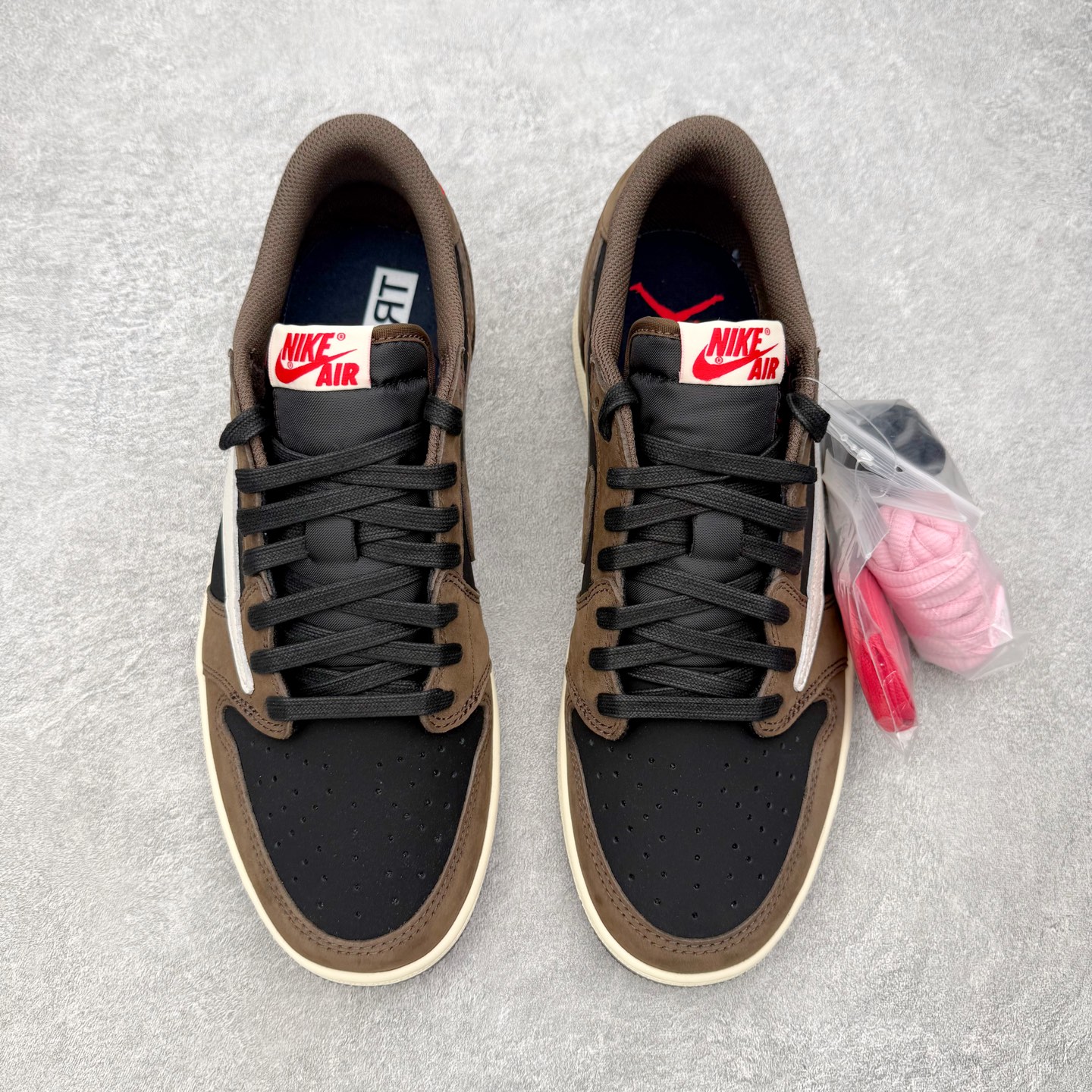 ＃RN纯原 Travis Scott x Air Jordan AJ1 Low OG SP TS联名倒钩低帮 圈内顶级倒