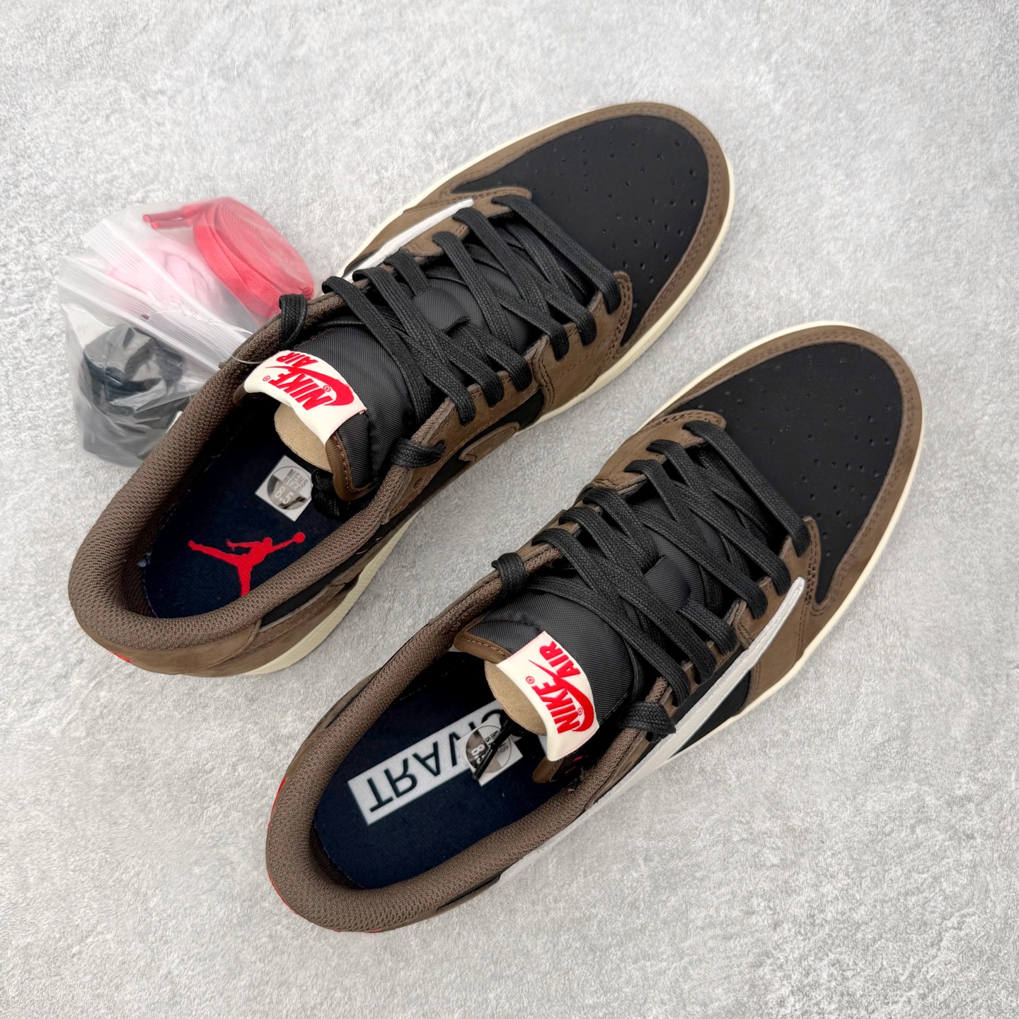 ＃RN纯原 Travis Scott x Air Jordan AJ1 Low OG SP TS联名倒钩低帮 圈内顶级倒