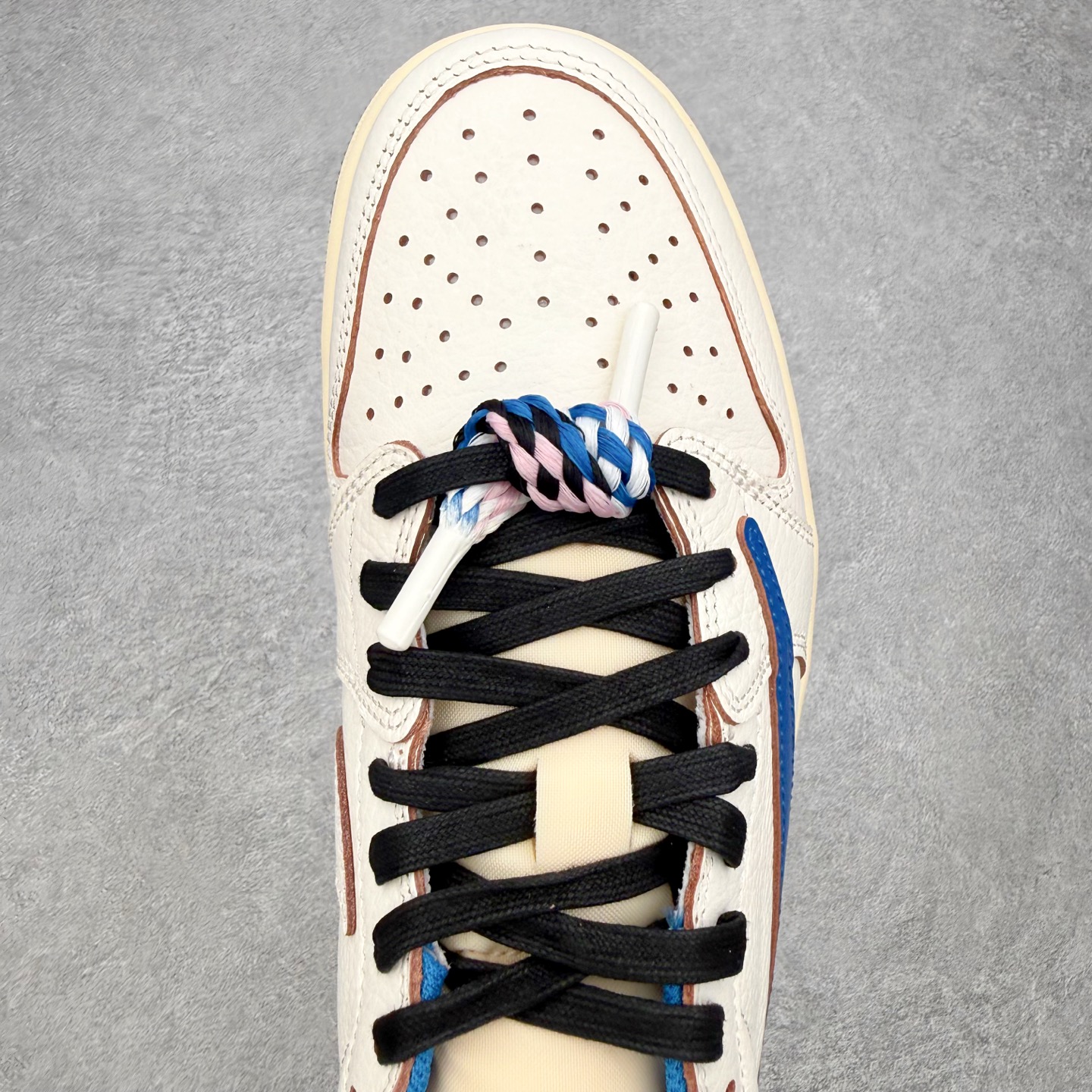 ＃RN纯原 Travis Scott x Air Jordan AJ1 Low OG SP TS联名倒钩低帮 圈内顶级倒
