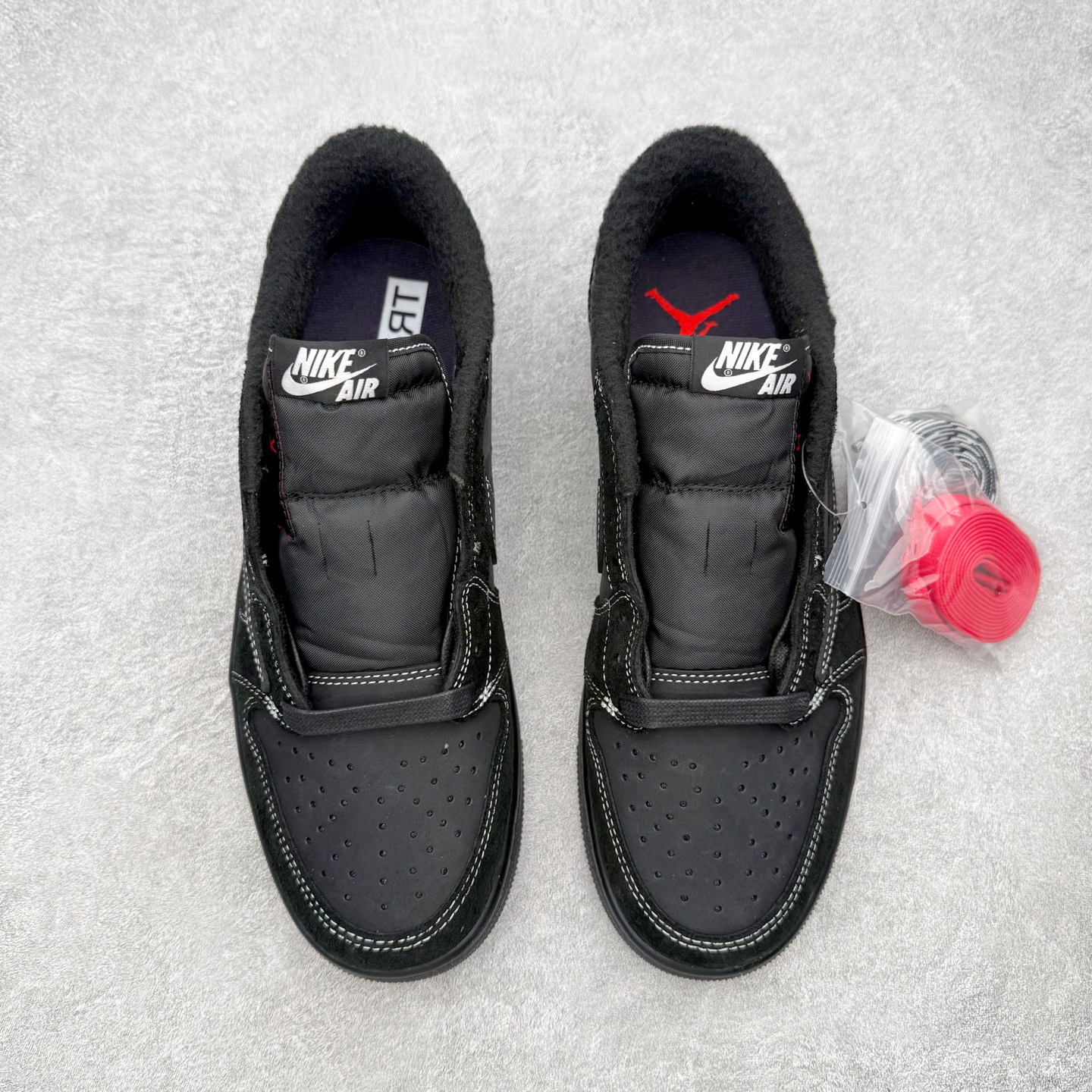 ＃RN纯原 Travis Scott x Air Jordan AJ1 Low OG SP TS联名倒钩低帮 圈内顶级倒