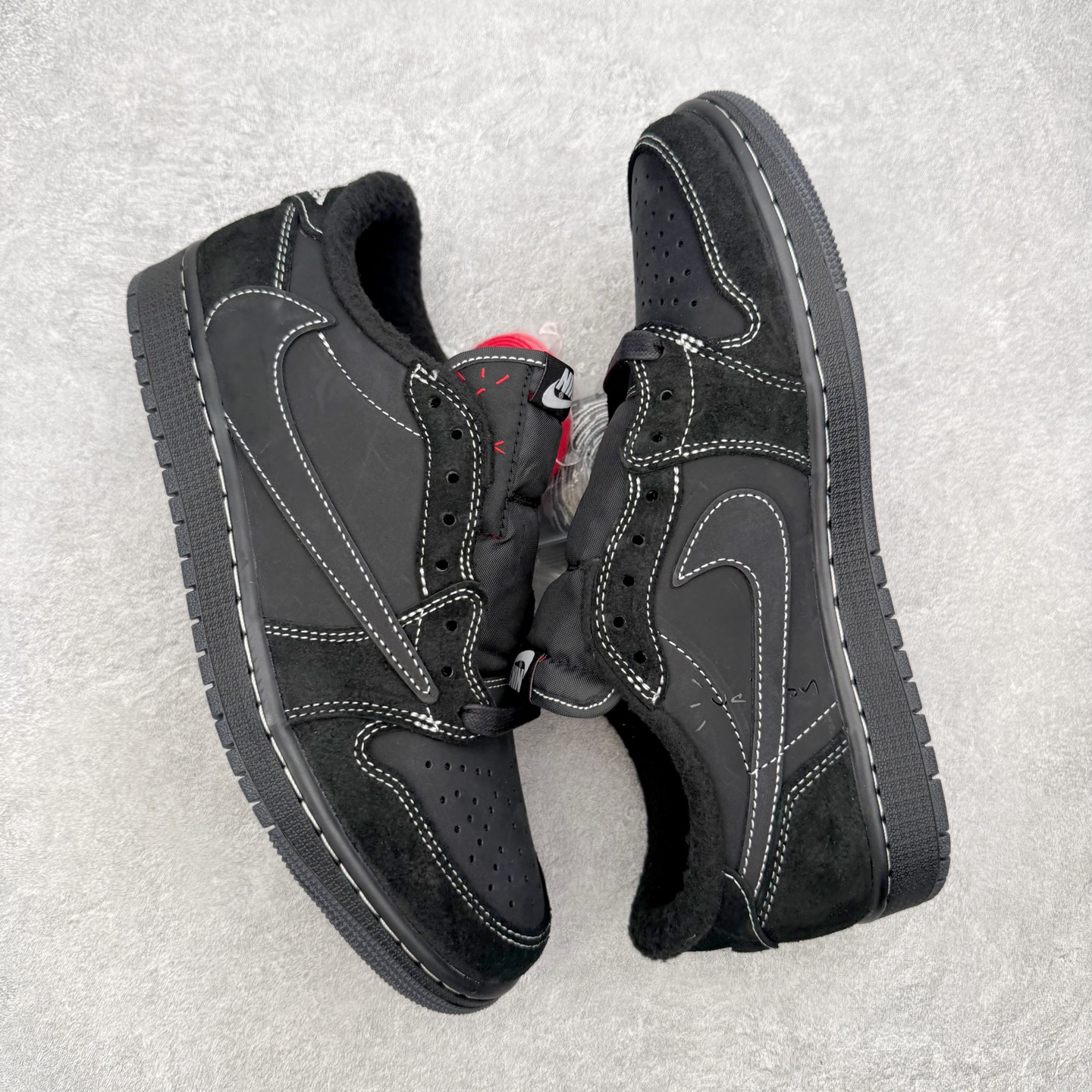 ＃RN纯原 Travis Scott x Air Jordan AJ1 Low OG SP TS联名倒钩低帮 圈内顶级倒